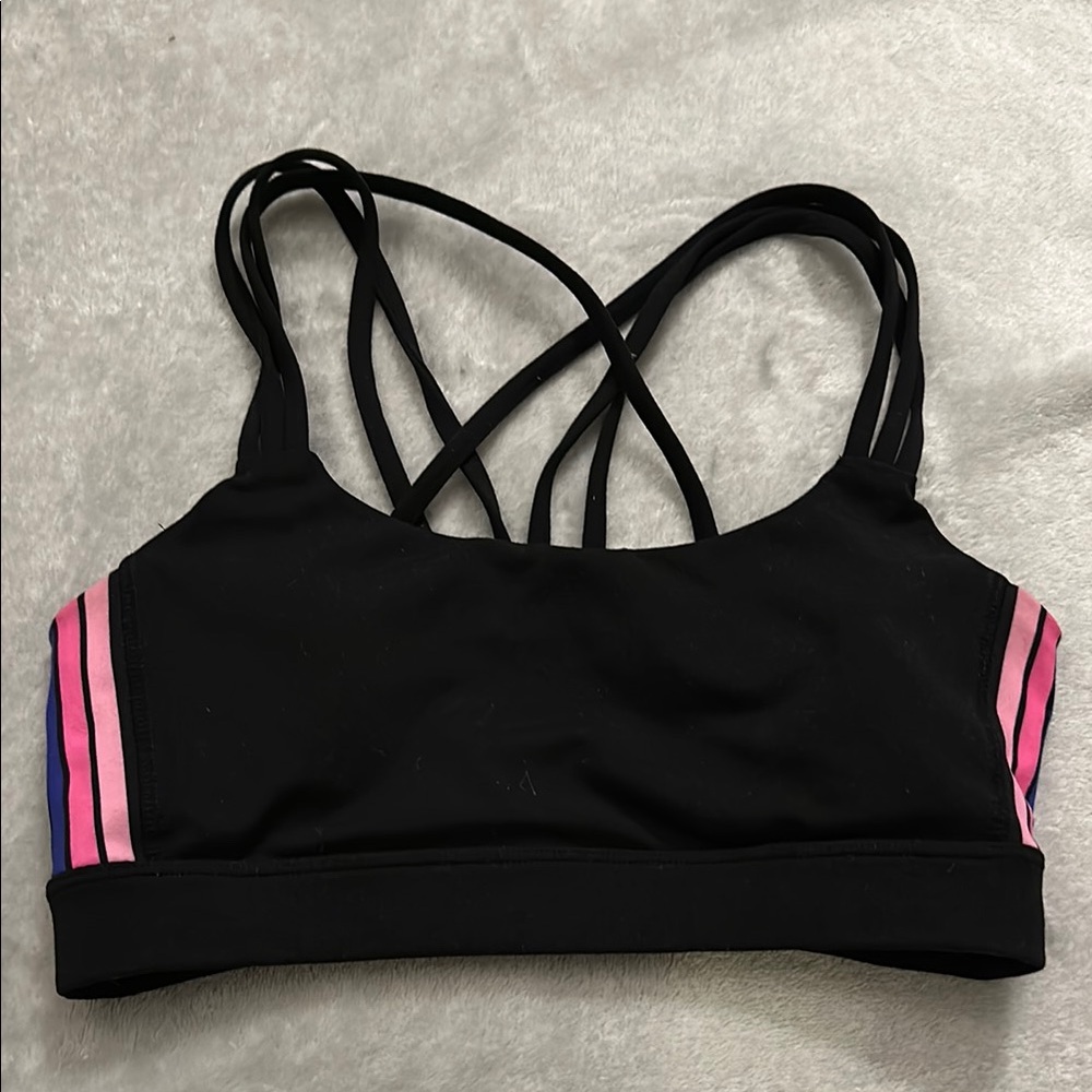 Black GapFit Sport bra